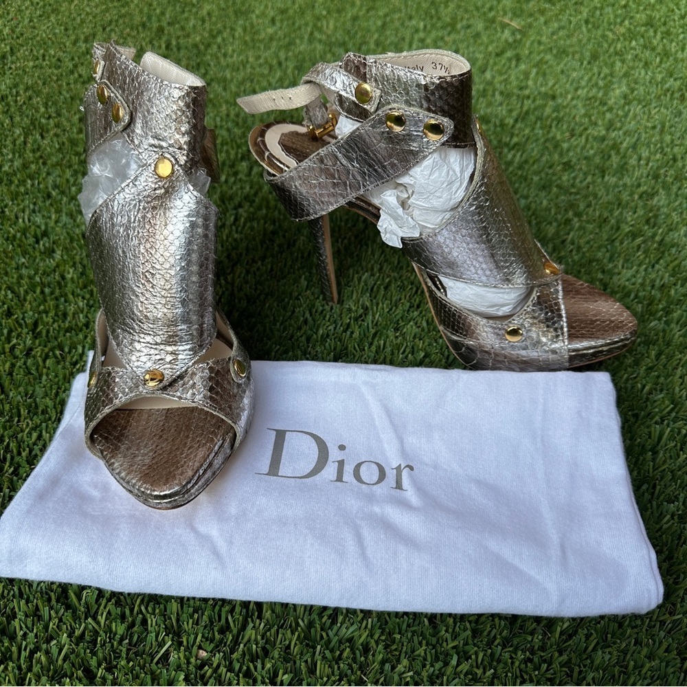 Dior gladiator heels NEW - Picture 3 of 14